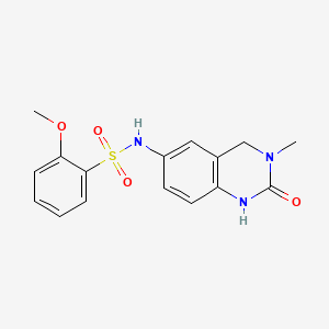 Chemical structure of PFI-1 (PF-6405761)