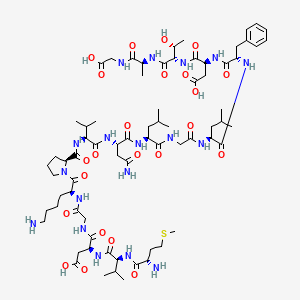 Chemical structure of Rac1 Inhibitor F56, control peptide