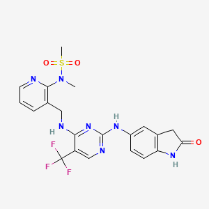 Chemical structure of PF-562271