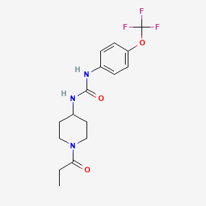 Chemical structure of TPPU