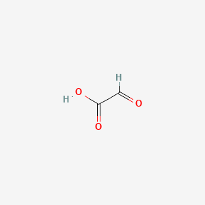 Chemical structure of Glyoxylic acid