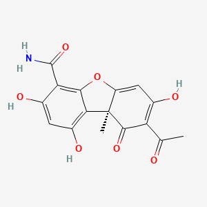 Chemical structure of Cercosporamide