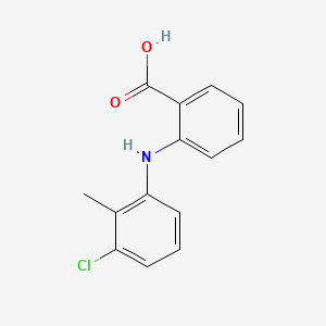 Chemical structure of Tolfenamic Acid