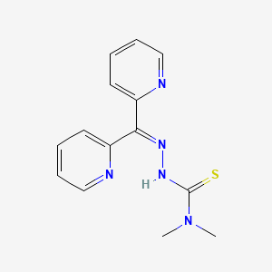 Chemical structure of Dp44mT