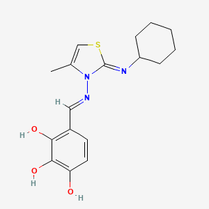 Chemical structure of MIM1