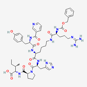 Chemical structure of CGP 42112