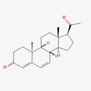 Chemical structure of Dydrogesterone