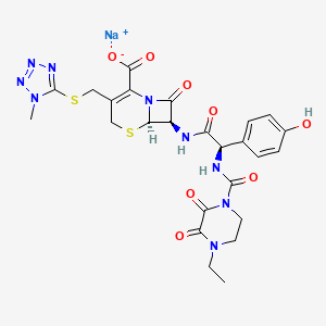 Chemical structure of Cefoperazone Sodium
