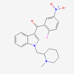 Chemical structure of AM1241