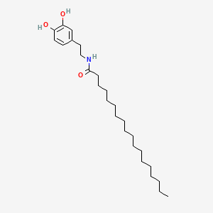 Chemical structure of STEARDA