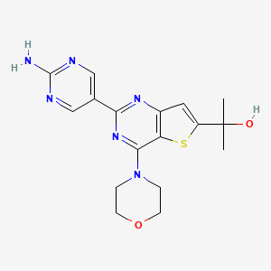Chemical structure of GNE-493