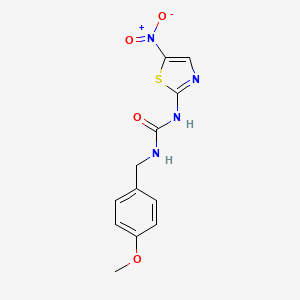 Chemical structure of AR-A014418