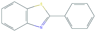 Chemical structure of Phenyl-benzothiazole HCl