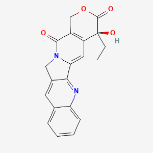 Chemical structure of Camptothecin