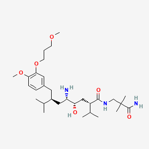 Chemical structure of Aliskiren