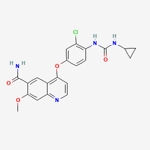 Chemical structure of Lenvatinib