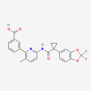 Chemical structure of VX-809