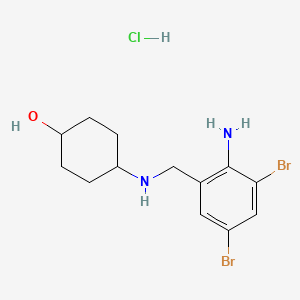 Chemical structure of Ambroxol HCl