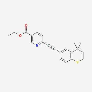 Chemical structure of Tazarotene