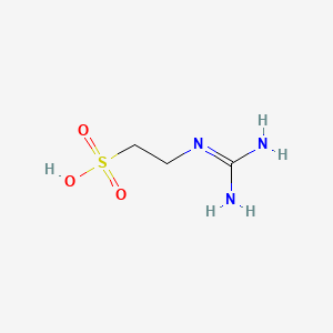 Chemical structure of Guanidinoethyl sulfonate