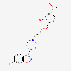 Chemical structure of Iloperidone