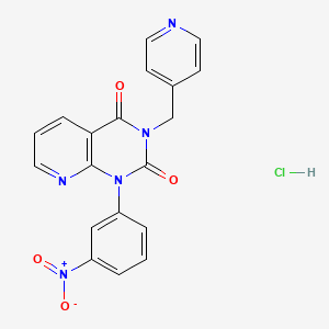 Chemical structure of RS 25344 hydrochloride