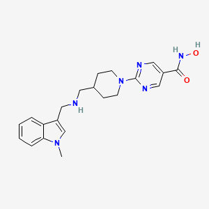Chemical structure of Quisinostat