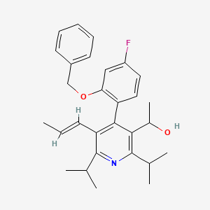 Chemical structure of glucagon receptor antagonists 1