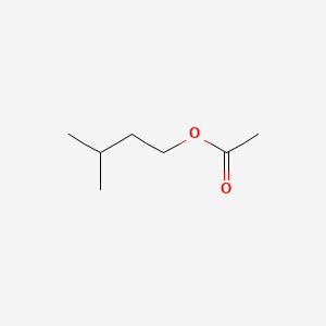 Chemical structure of Isoamyl Acetate