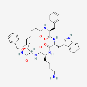 Chemical structure of Cyclosomatostatin