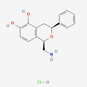 Chemical structure of A 68930 hydrochloride