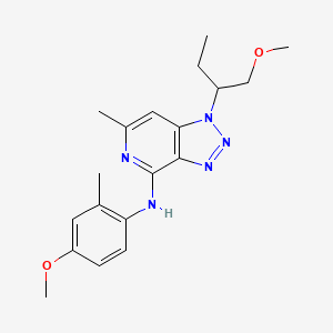Chemical structure of SN 003