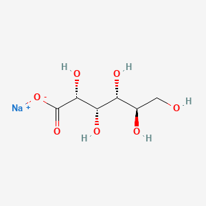 Chemical structure of Gluconate sodium