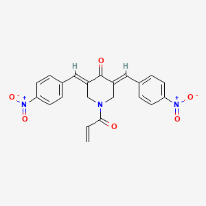 Chemical structure of NSC 687852 (b-AP15)