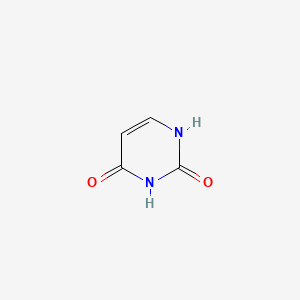 Chemical structure of Uracil