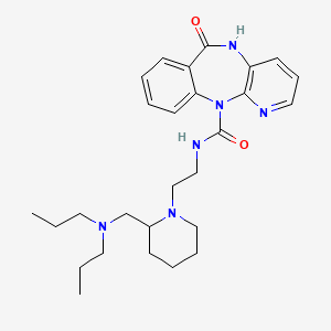 Chemical structure of AF-DX 384