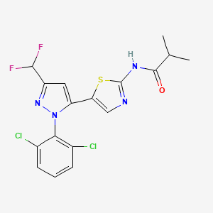 Chemical structure of LIMKi 3
