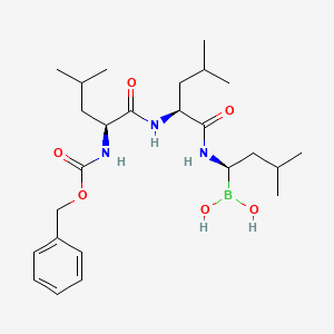 Chemical structure of MG-262