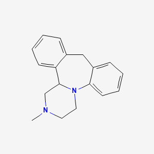 Chemical structure of Mianserin