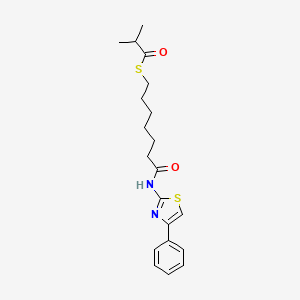 Chemical structure of Ptach