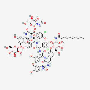 Chemical structure of Teicoplanin A2-3