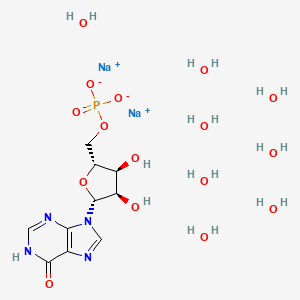Chemical structure of Disodium 5'-inosinate octahydrate
