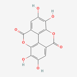 Chemical structure of Ellagic acid