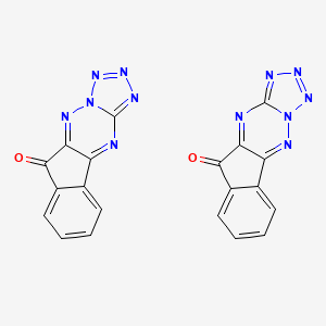 Chemical structure of KP372-1
