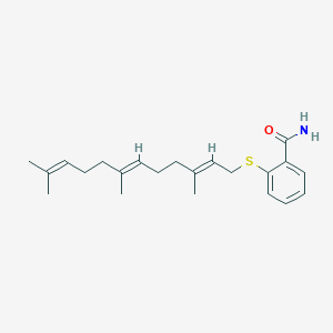 Chemical structure of Farnesyl Thiosalicylic Acid Amide