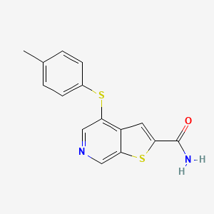 Chemical structure of A 205804