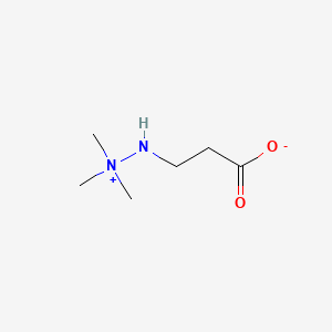 Chemical structure of Meldonium
