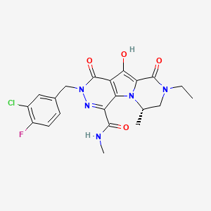 Chemical structure of MK-2048
