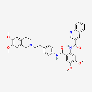 Chemical structure of Tariquidar