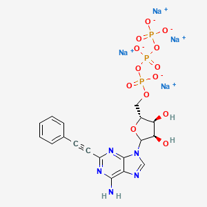 Chemical structure of PF9 tetrasodium salt